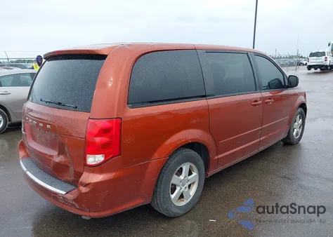2012 Dodge Grand Caravan Se/Avp z USA, uszkodzony, nr VIN 2C4RDGBG5CR184036